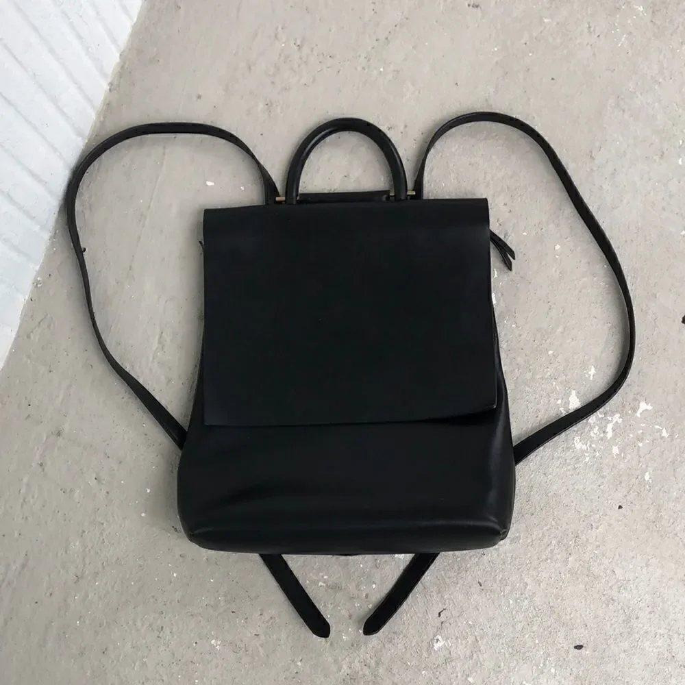 La Seine leather backpack